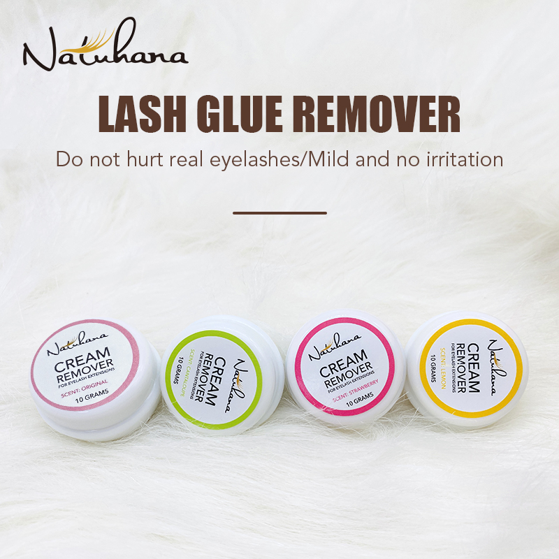 Lash Removal Cream - NATUHANA Profesjonalny Krem do Usuwania Kleju