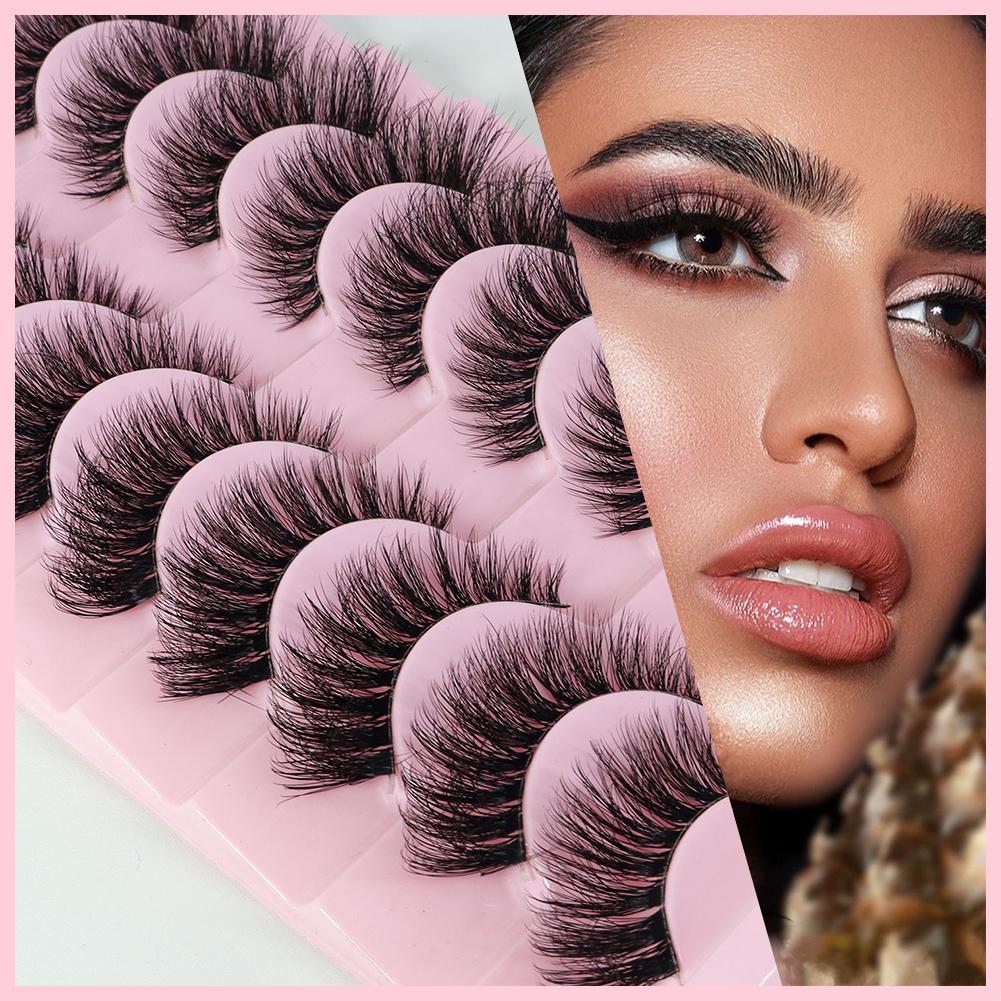 Eyelash Extension For Big Eyes - Całe, puszyste sztuczne rzęsy w stylu