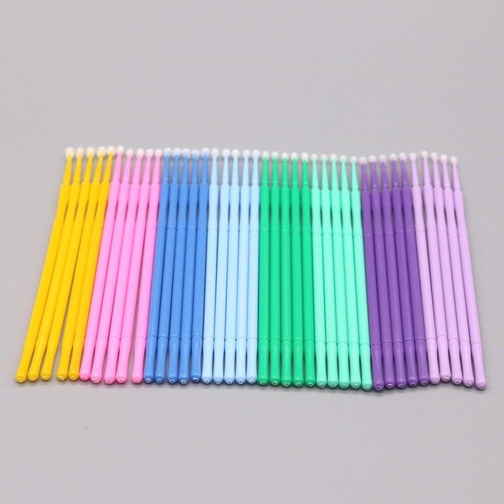 Lash Adhesive Glue - 100 sztuk/partia Mikro Szczoteczki do Makijażu