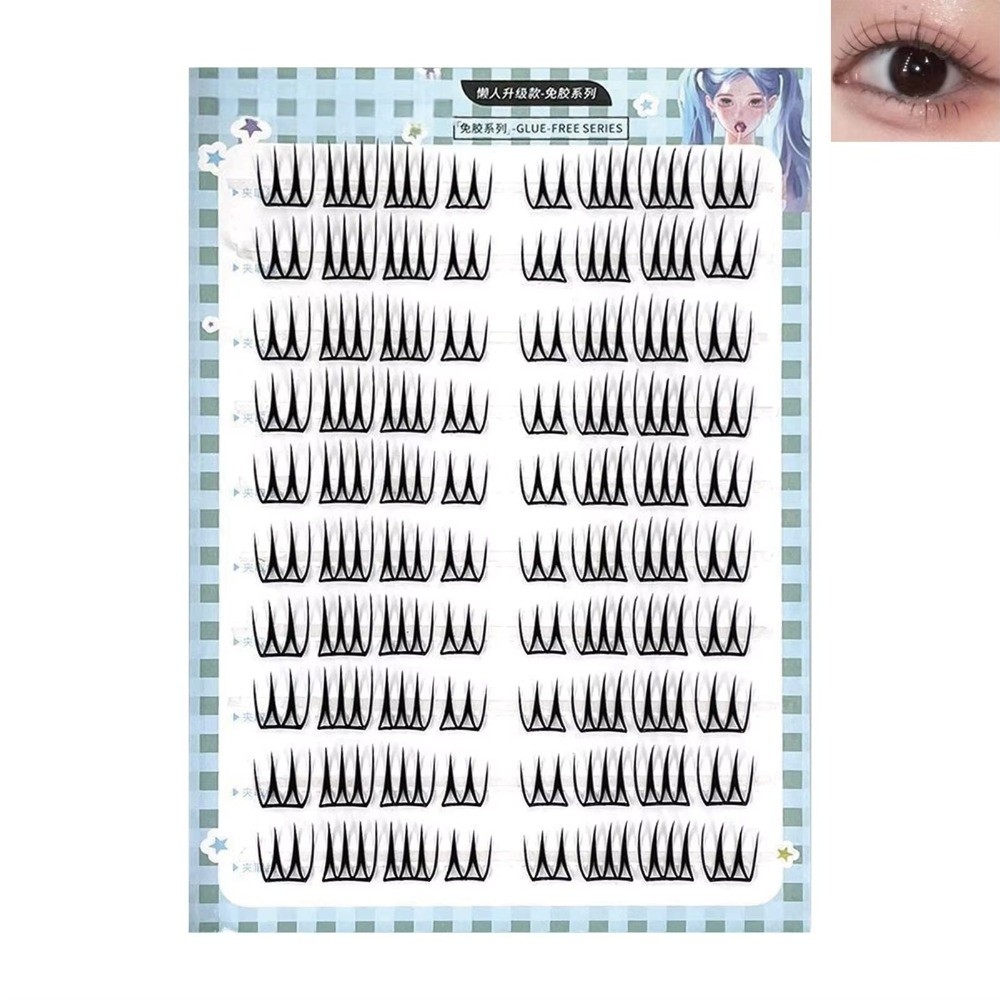 Eyelash Extension Korean Style - Sztuczne rzęsy w koreańskim stylu, samoprzylepne,