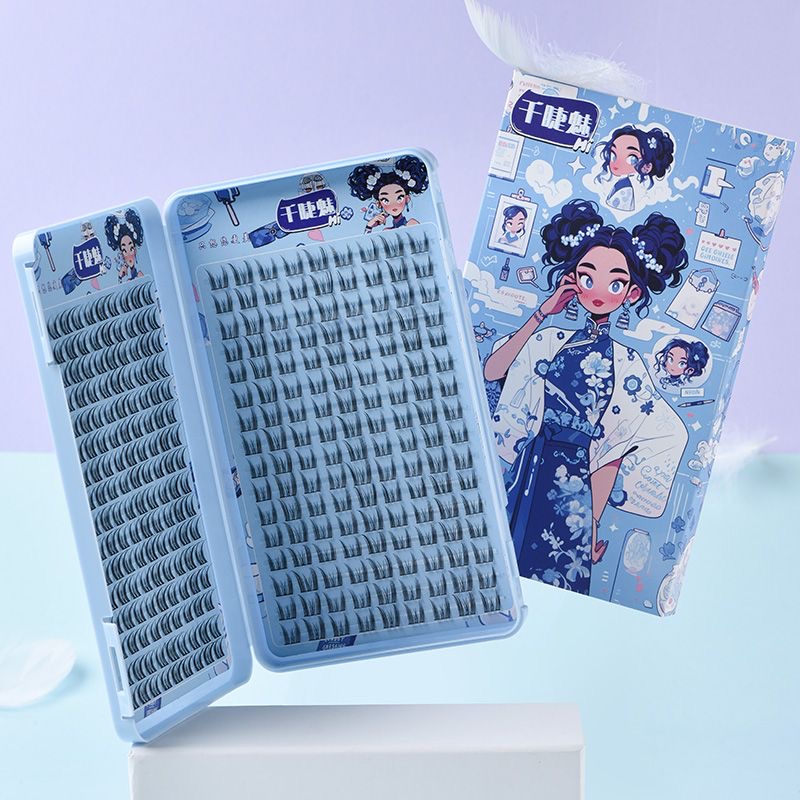 Eyelash Extension For Big Eyes - Wysokiej pojemności Manga Lash Książka Rzęs