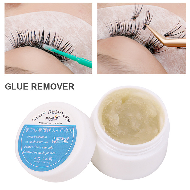 Eyelash Extension Eye Irritation - Przedłużanie rzęs zmywacz do makijażu klej
