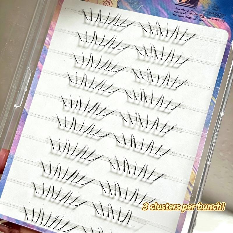 Lash Adhesive Glue - Naturalne kompletne zestawy rzęs do przedłużania