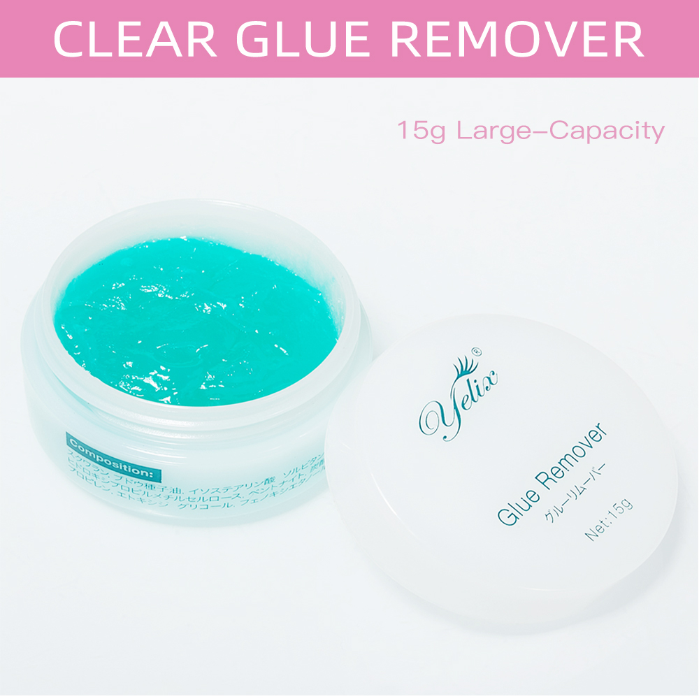 Lash Removal Cream - Yelix Lash Glue Remover Profesjonalny zmywacz