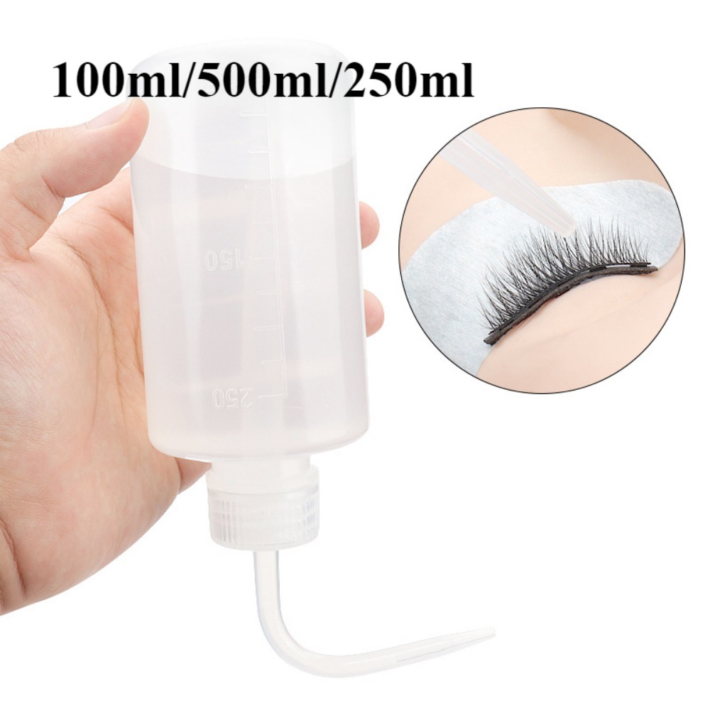Refill Eyelash Extension - Wyciskana tubka pusta butelka zakrzywiona wylewka