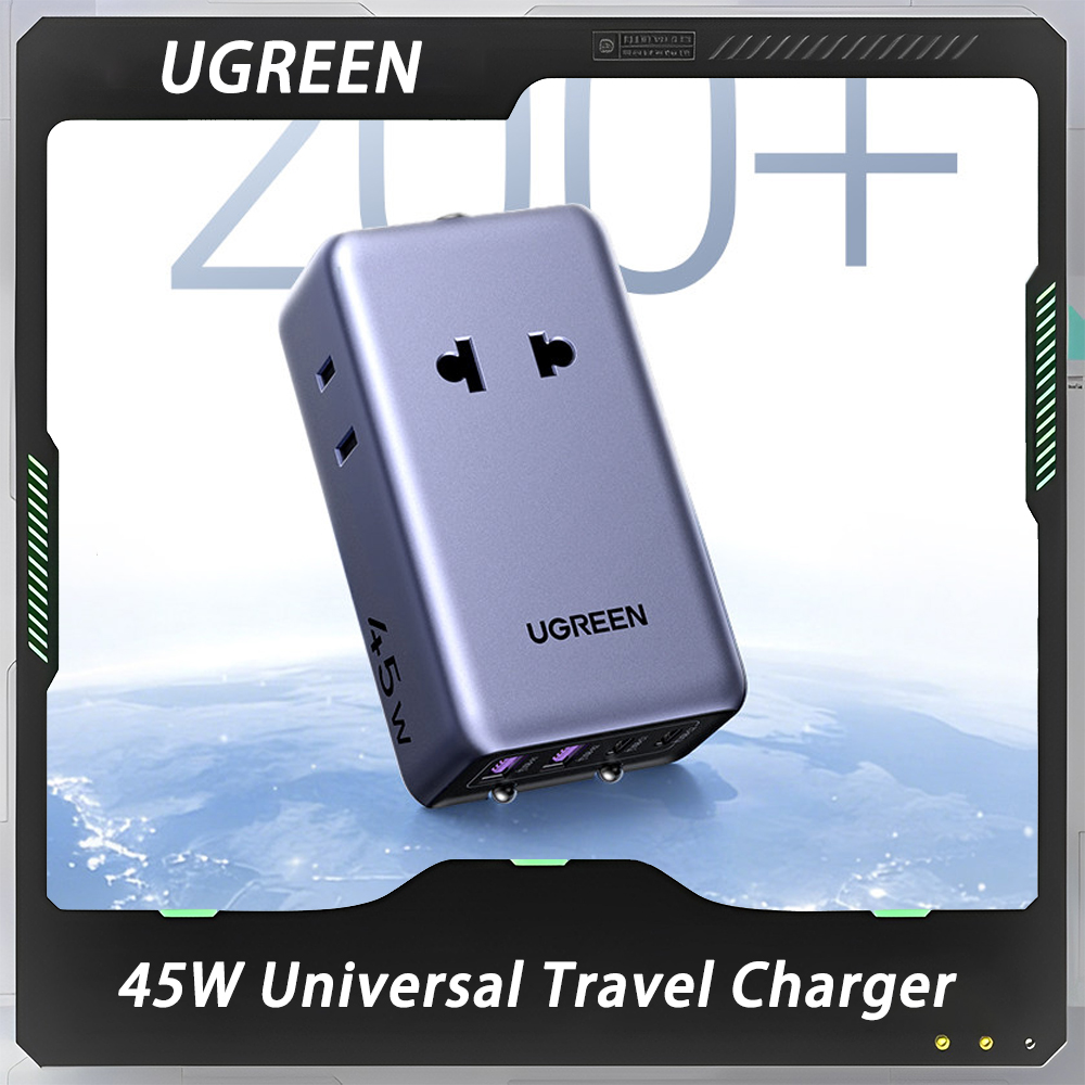 Eyelash Extension Uk - UGREEN 45W Adapter Zasilacz GaN Uniwersalna