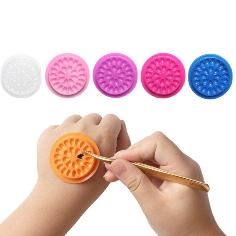 Individual Lash Tray - 100 sztuk uchwyt na klej do