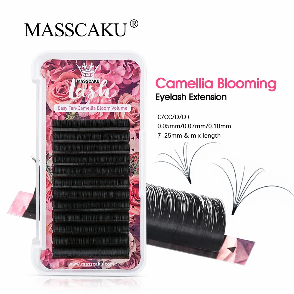 MASSCAKU Easy Fanning Volume M – Eyelash Extension Human Hair recenzja i cena