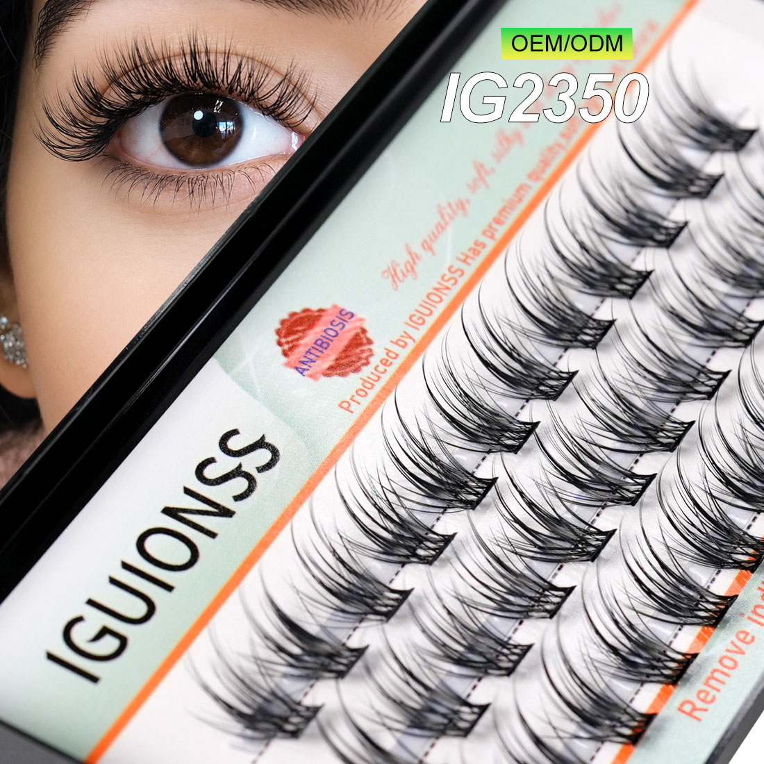 IGUIONSS OEM ODM segmentowane  – Eyelash Extension Human Hair recenzja i cena