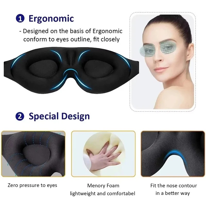 Jedwabna maska na oczy blokują – Eyelash Extension For Men recenzja i cena