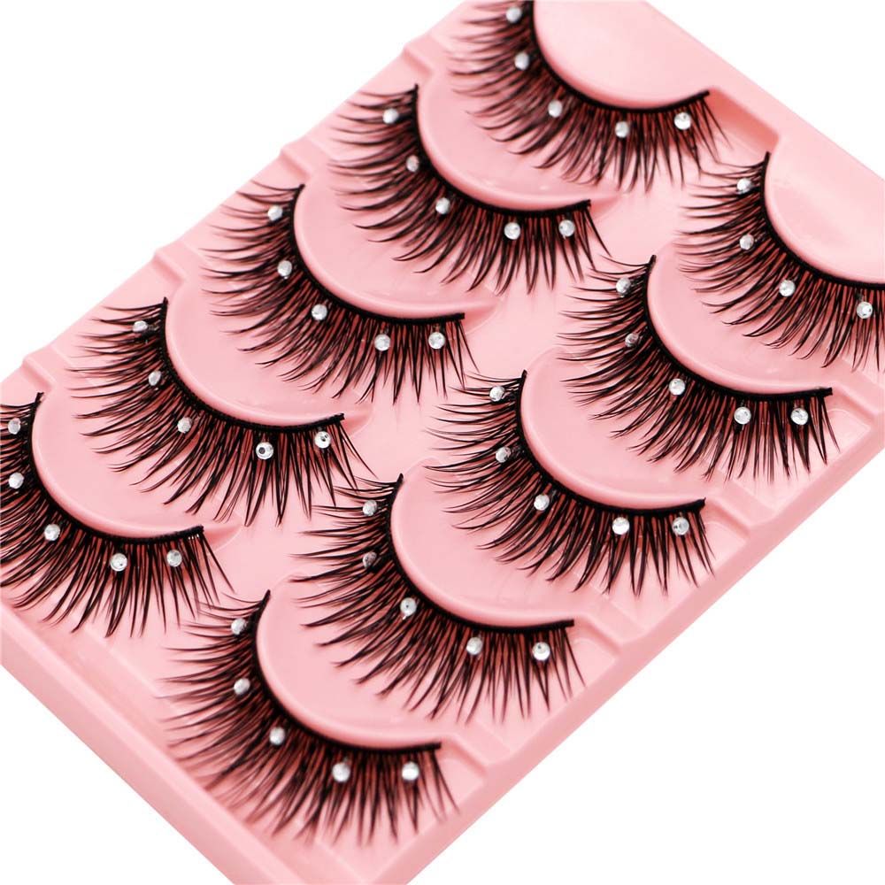 Błyszczące rzęsy z cyrkoniami, – Eyelash Extension For Big Eyes recenzja i cena