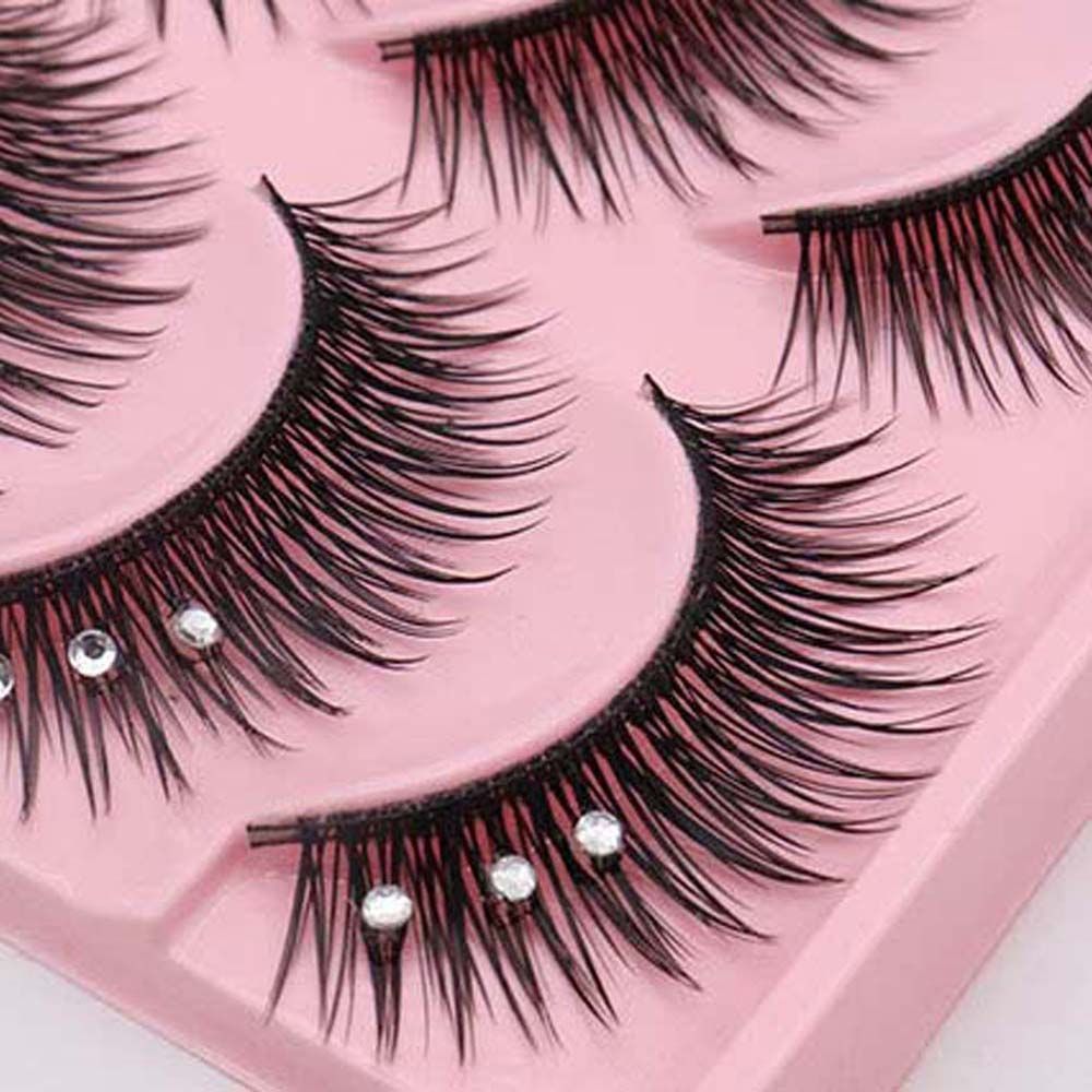 Błyszczące rzęsy z cyrkoniami, – Eyelash Extension For Big Eyes recenzja i cena