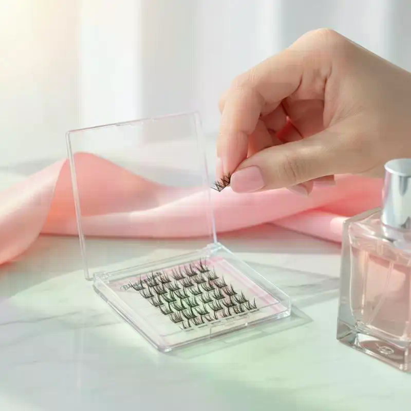 Czarne kępki rzęs samoprzylepn – Lash Adhesive Glue recenzja i cena
