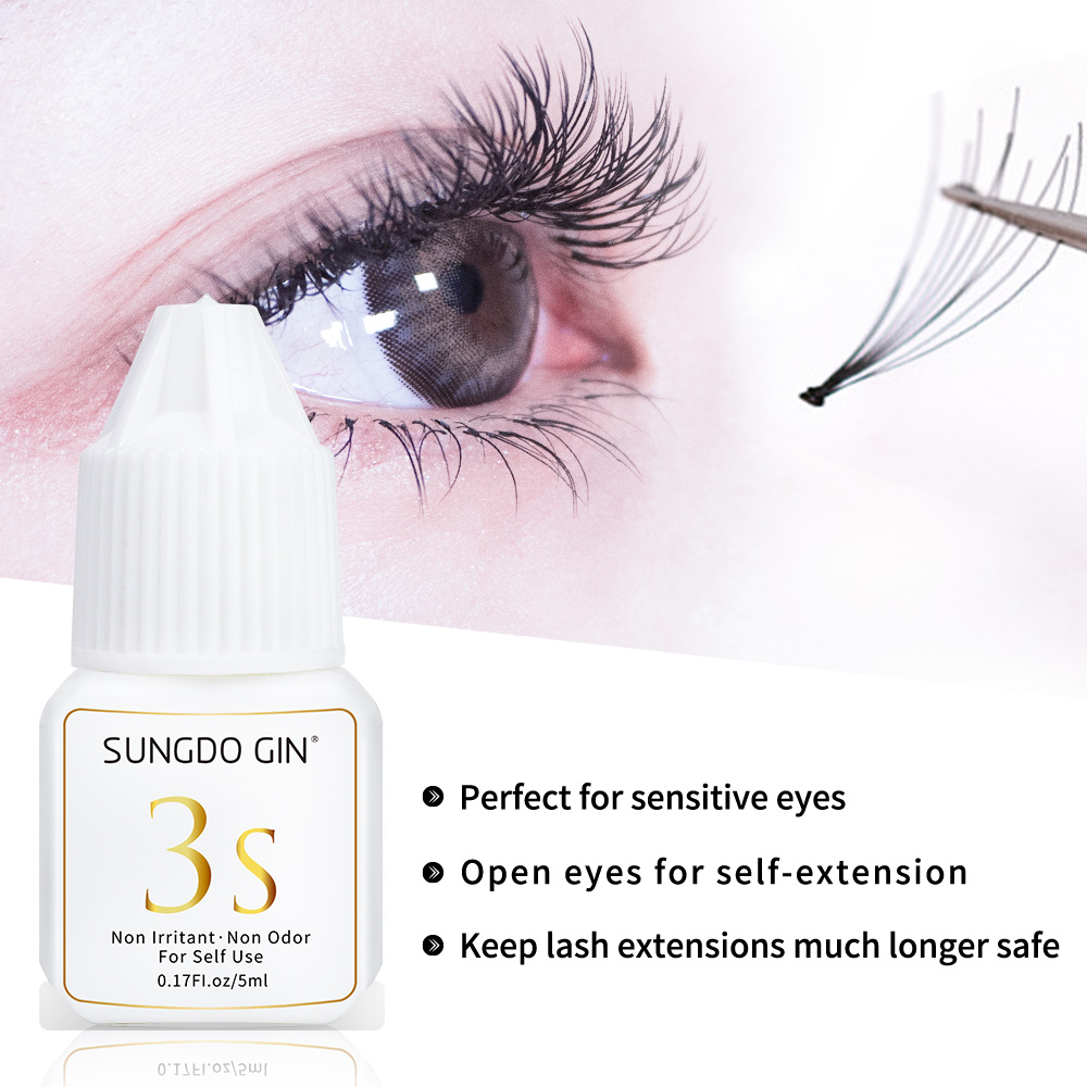 Klej do przedłużania rzęs 3S F – Eyelash Extension Eye Irritation recenzja i cena