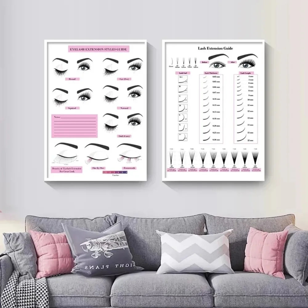 Obraz na płótnie HD, plakat śc – Eyelash Extension Salon recenzja i cena