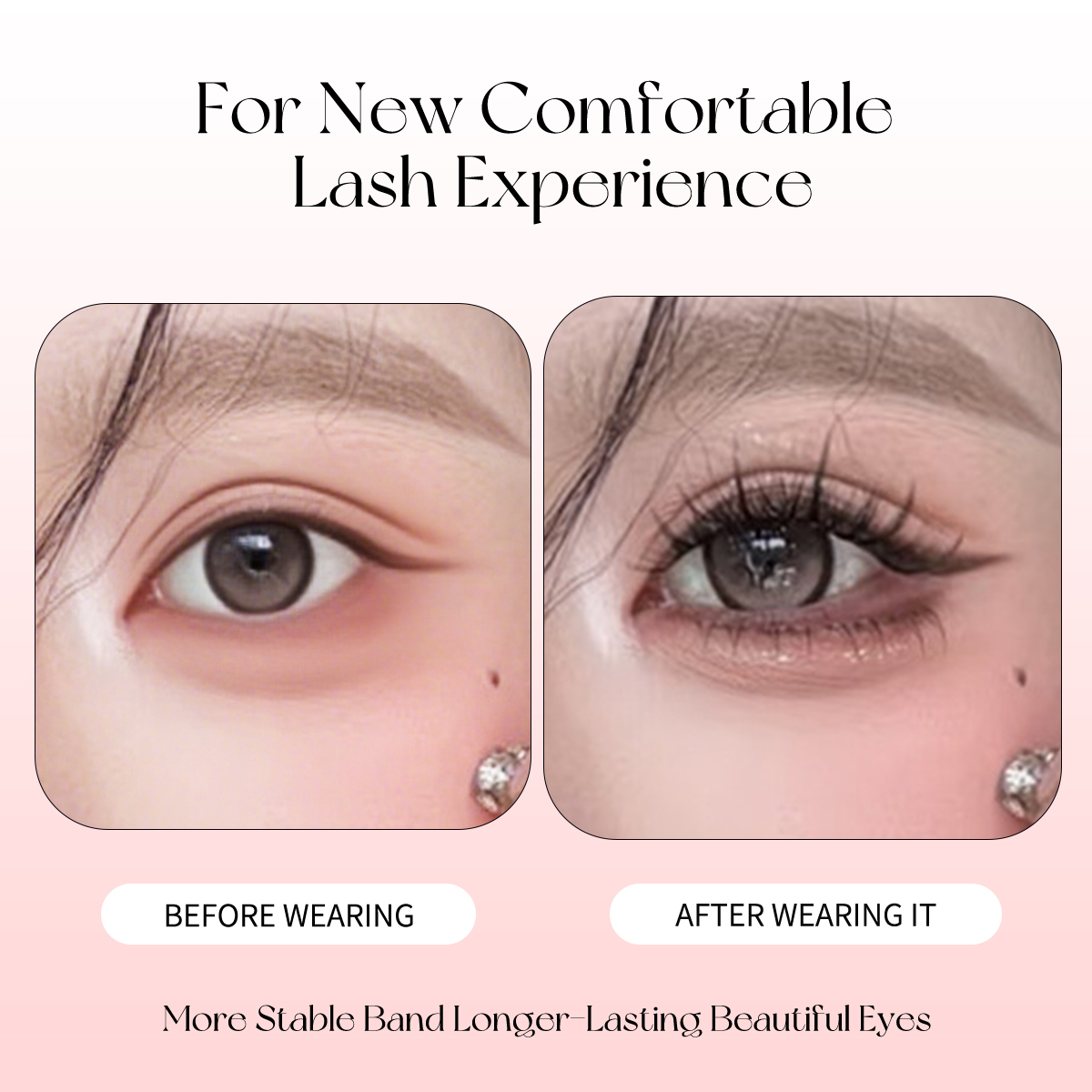 Łatwe w aplikacji kępki rzęs b – Eyelash Extension Human Hair recenzja i cena