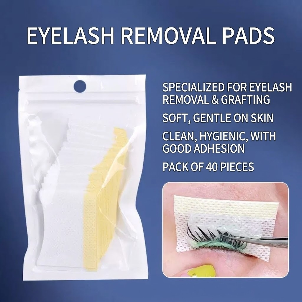 Bezpyłkowe płatki pod oczy do  – Eyelash Extension Eye Irritation recenzja i cena