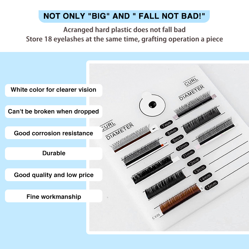 MASSA NEW Grafting Eyelash Tab – Individual Lash Tray recenzja i cena