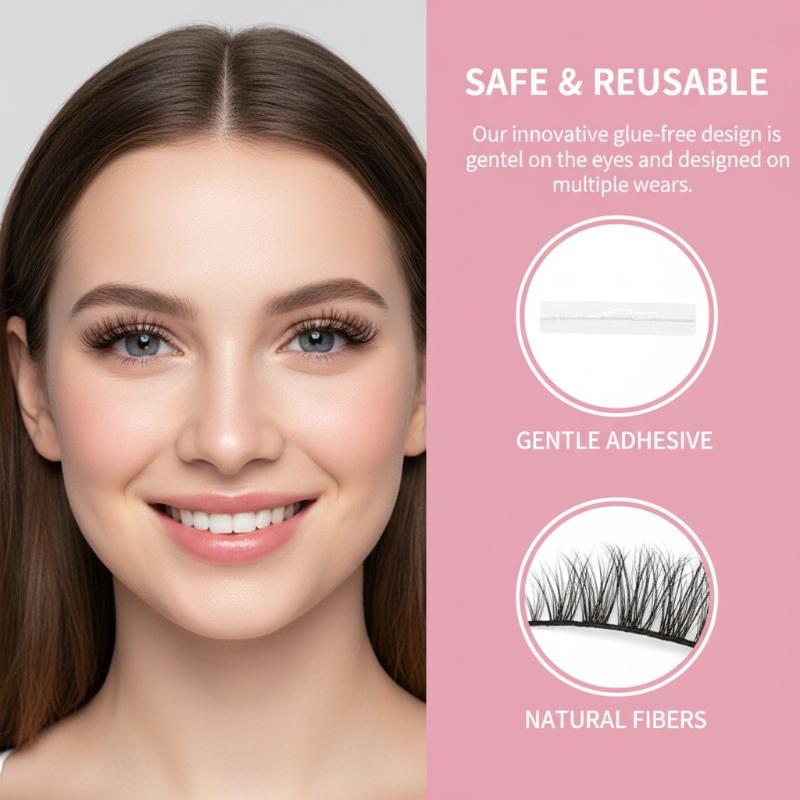 Czarne kępki rzęs samoprzylepn – Lash Adhesive Glue recenzja i cena