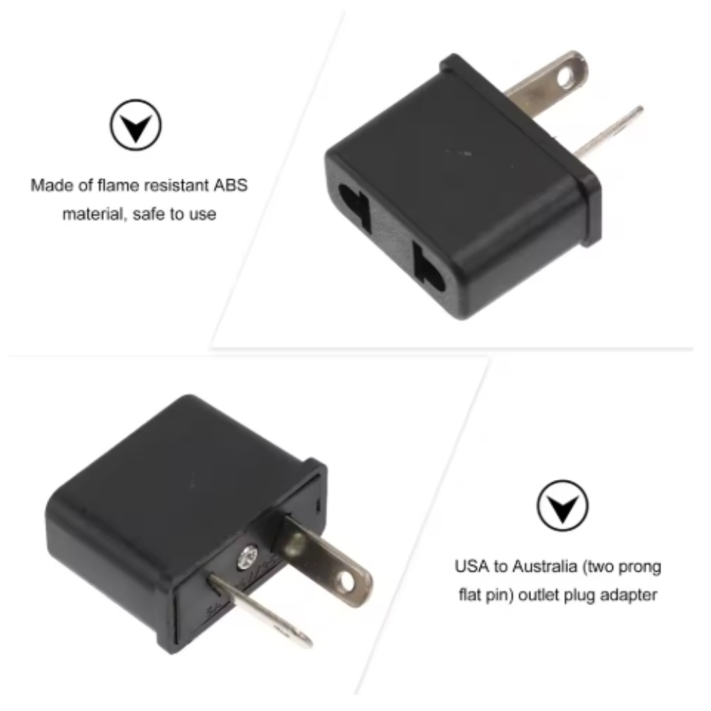 Adapter wtyczki EU na US/AU -  – Eyelash Extension Uk recenzja i cena