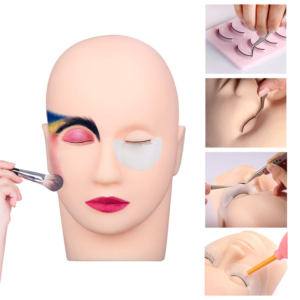 Nowa miękka gumowa głowa manek – Eyelash Extension For Men recenzja i cena