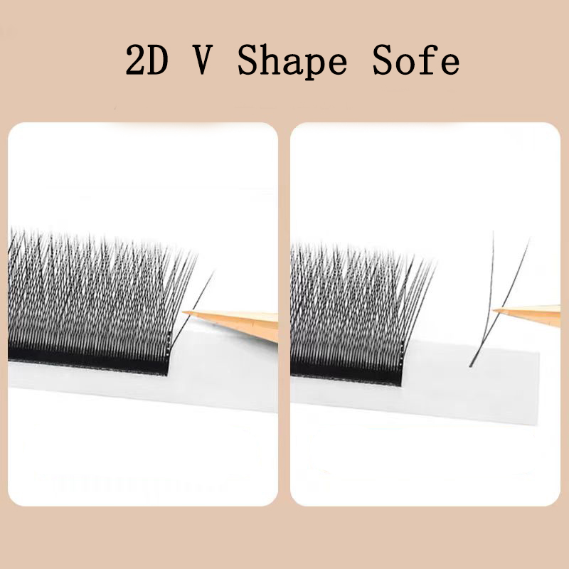 MARIA 2D Y Shape Eyelashes Han – Eyelash Extension Human Hair recenzja i cena