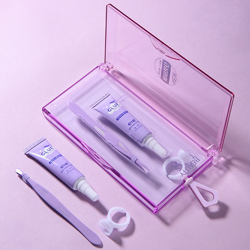 Klej do rzęs z zestawem pęset, – Eyelash Extension Eye Irritation recenzja i cena